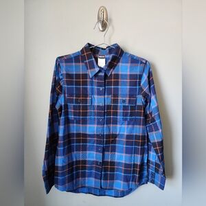 Patagonia Womens Featherstone Collared Button Down Shirt Plaid Size 8 NWOT